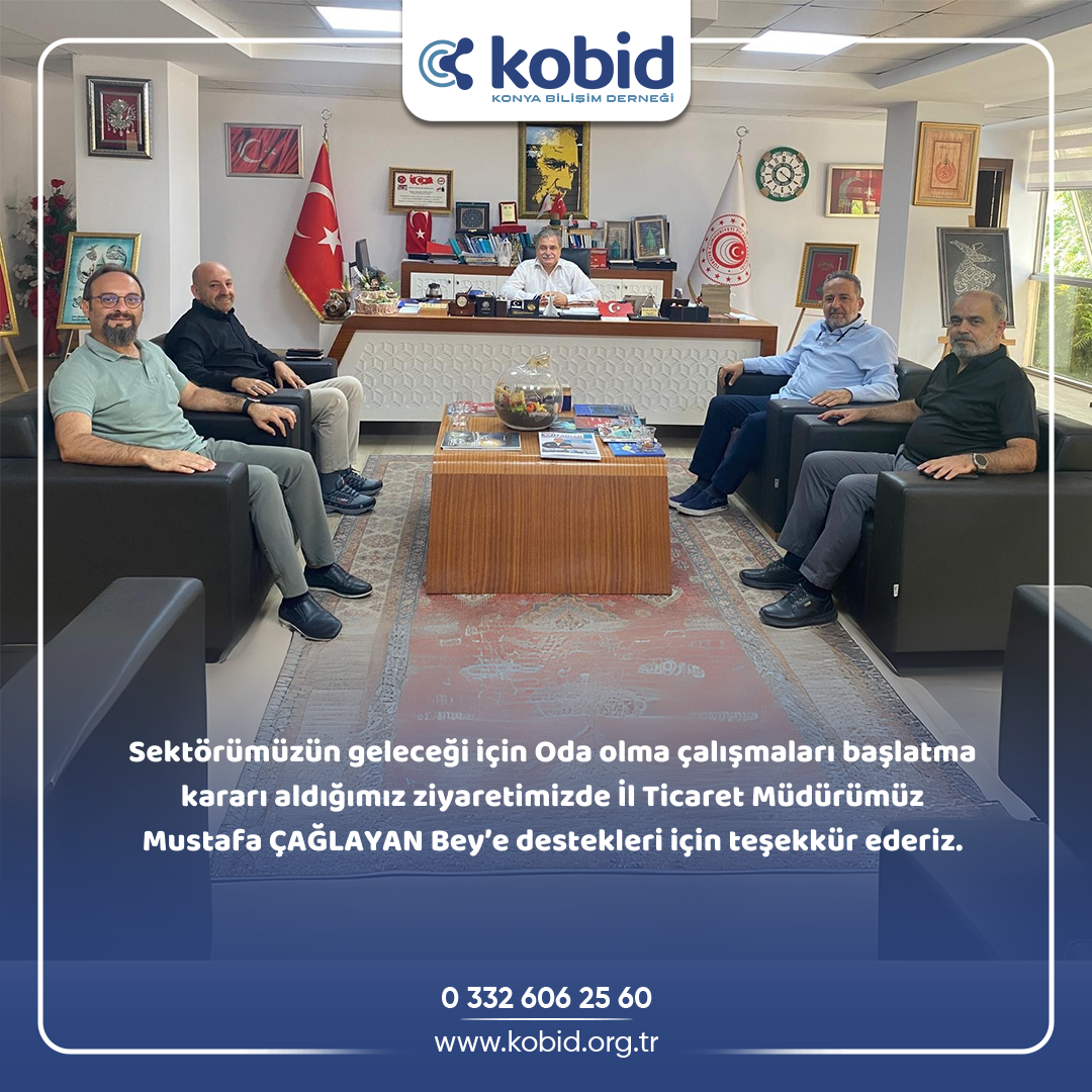 Konya İl Ticaret Müdürlüğü Ziyareti