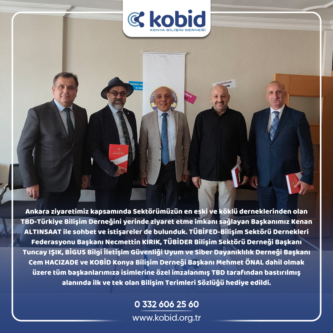 TBD - Türkiye Bilişim Derneği Ziyareti