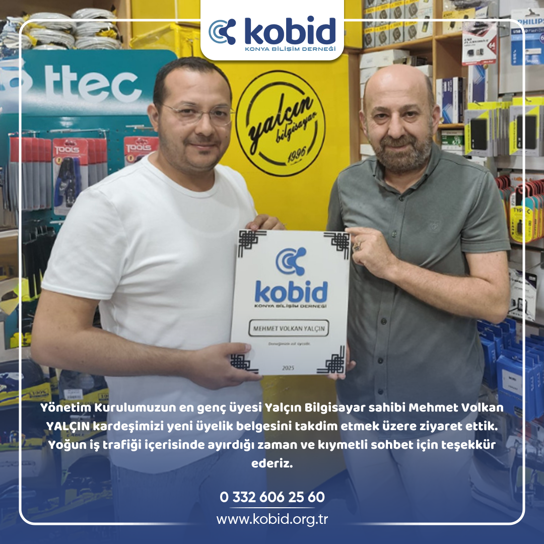 Yalçın Bilgisayar Ziyareti