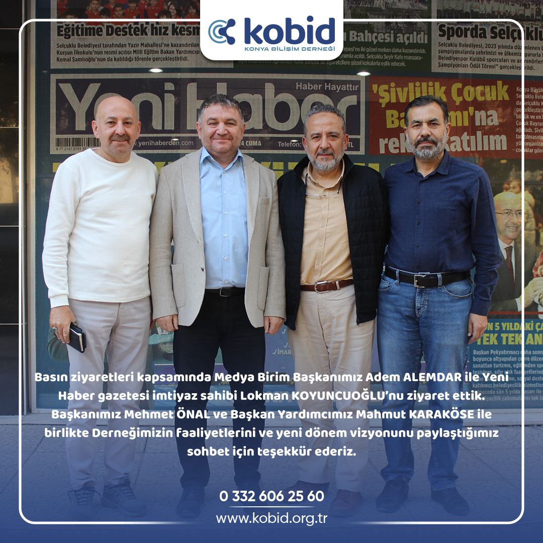 Yeni Haber Gazetesi Ziyareti