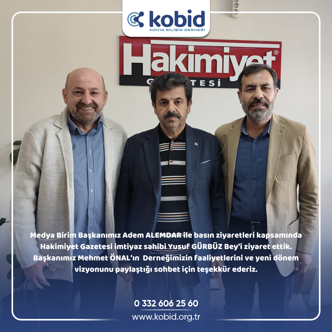 Hakimiyet Gazetesi Ziyareti
