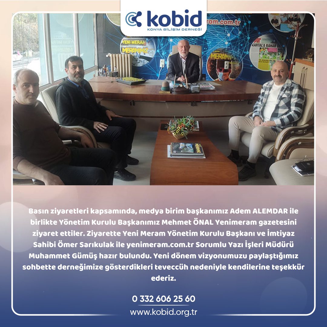Yenimeram Gazetesi Ziyareti